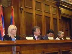 14.jun 2013.godine Generalni sekretar Narodne skupštine Jana Ljubičić na otvaranju Generalne skupštine Evropske mreže protiv siromaštva 